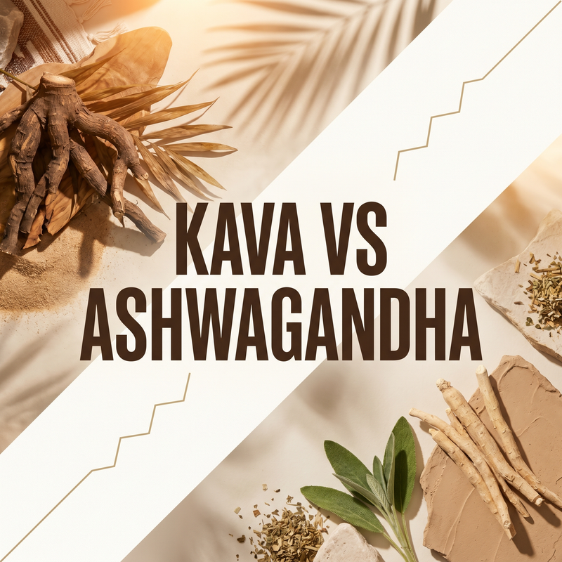 Kava vs. Ashwagandha: Effects, Onset, and Which One You Actually Need