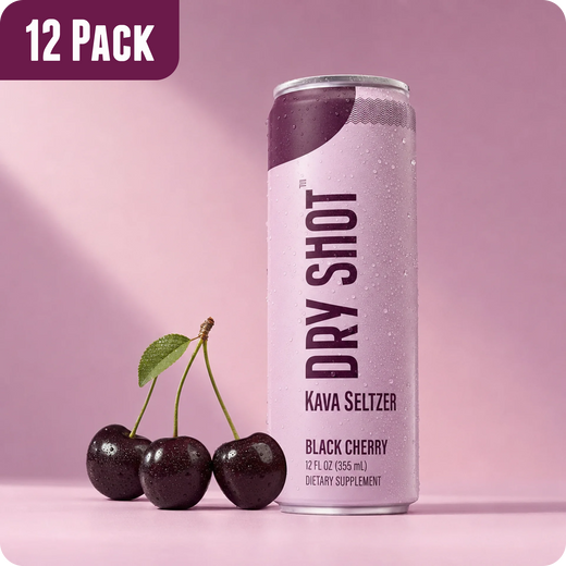 Black Cherry - Sparkling Kava Seltzer
