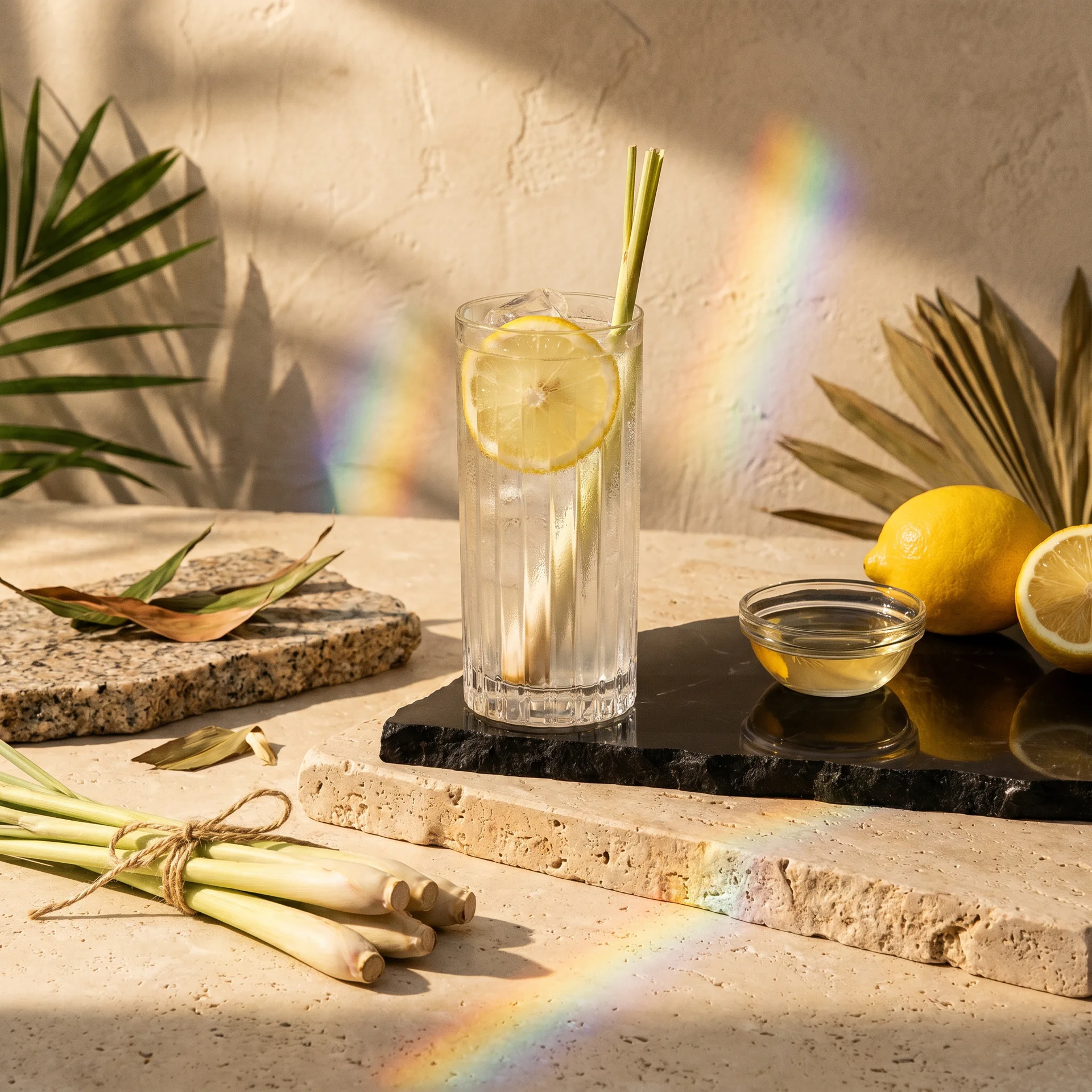 Lemongrass Collins - Signature Kava Cocktail Recipe