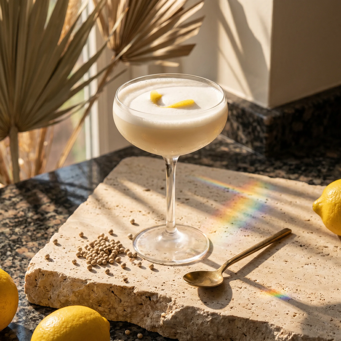 White Pepper Sour - Signature Kava Cocktail Recipe