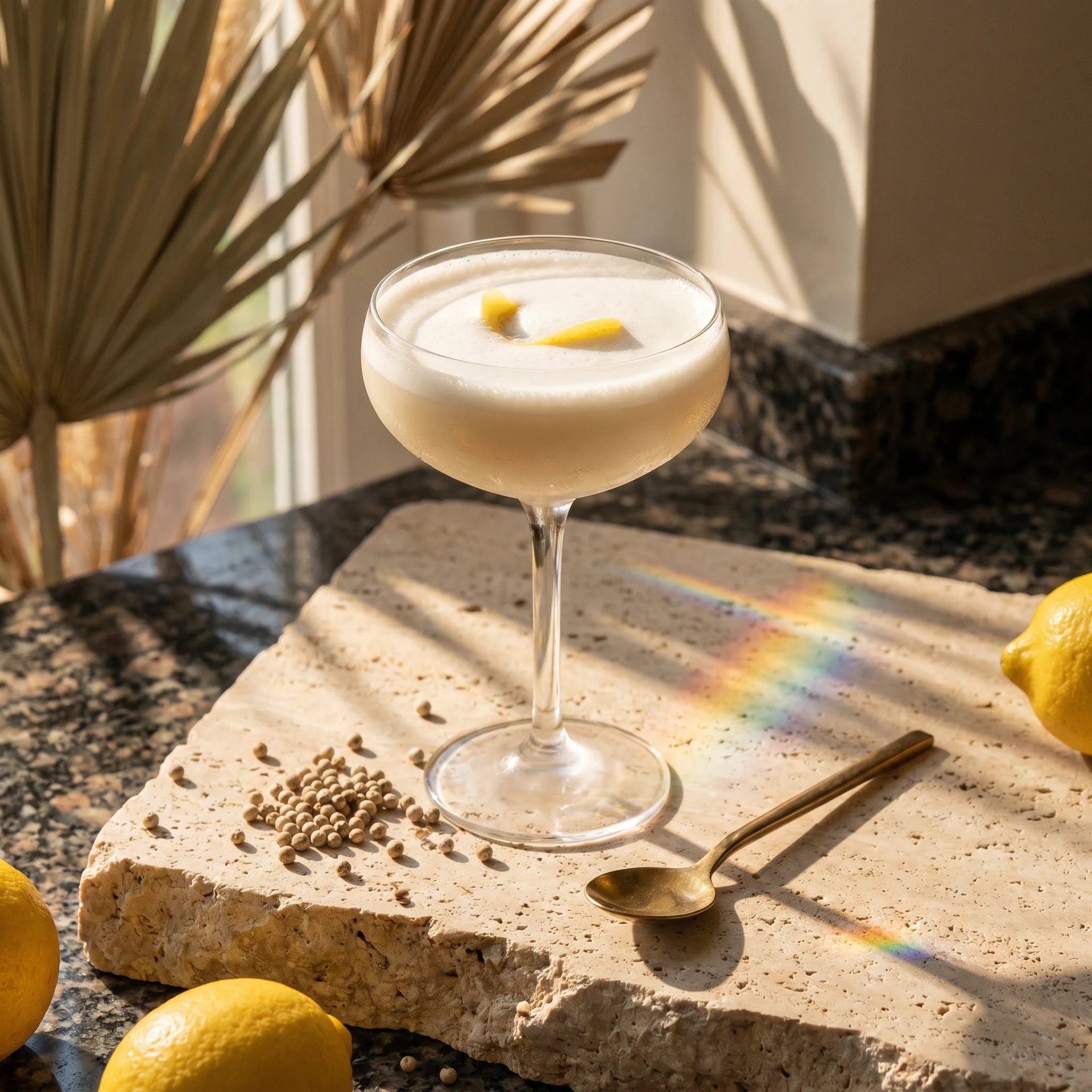 White Pepper Sour - Signature Kava Cocktail Recipe