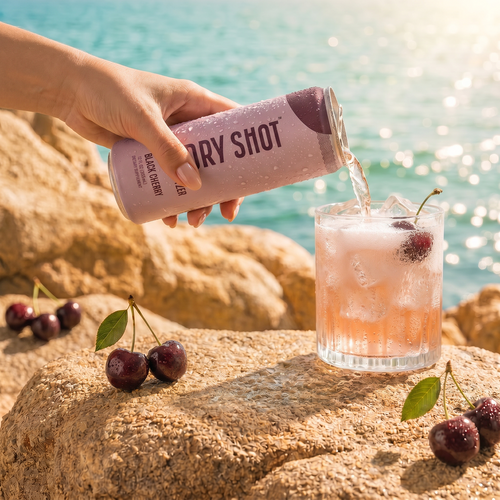 Black Cherry - Sparkling Kava Seltzer